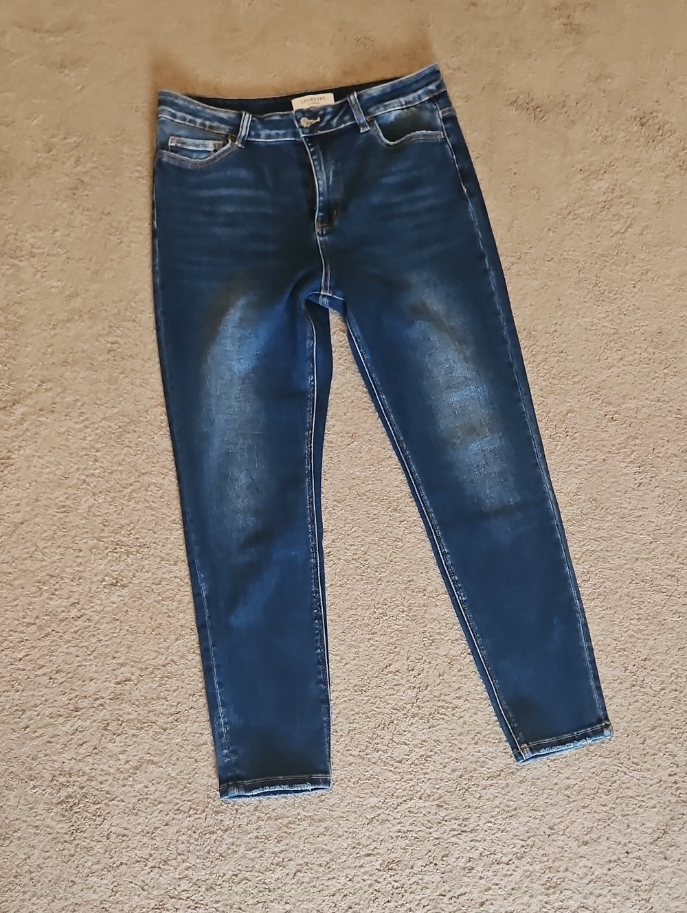 Like New Lovervet By Vervet Women's Dark Blue Jeans